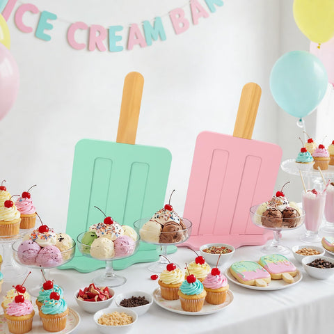 Novabright ice cream sign display ready for indoors and outdoors