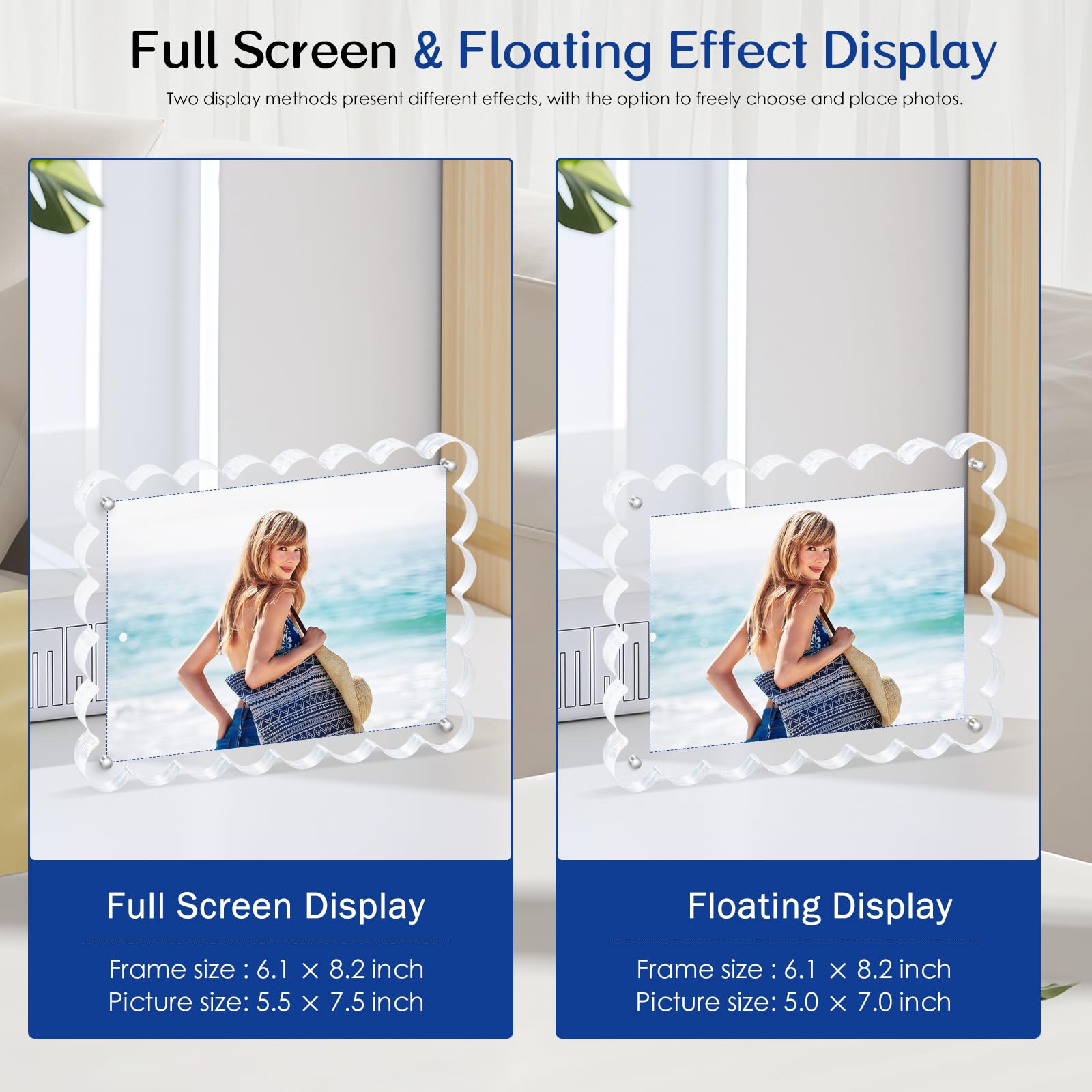 Novacrylion 2Pack double-sided magnet system enabling easy swaps.
