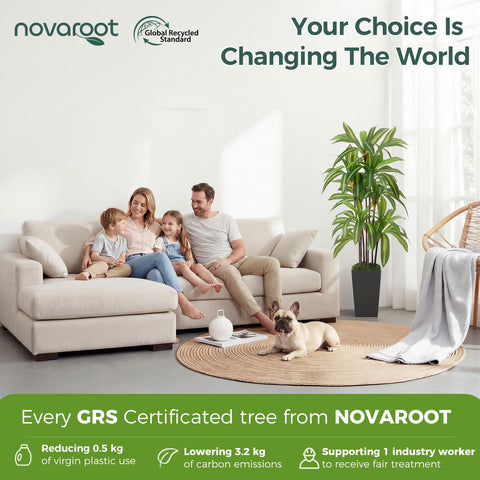 NOVAROOT plant-safe design offers a maintenance-free option for homes with kids or pets.