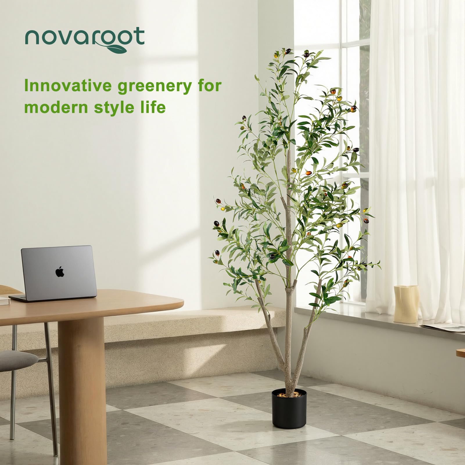 All-in-one NOVAROOT decor set ready to install