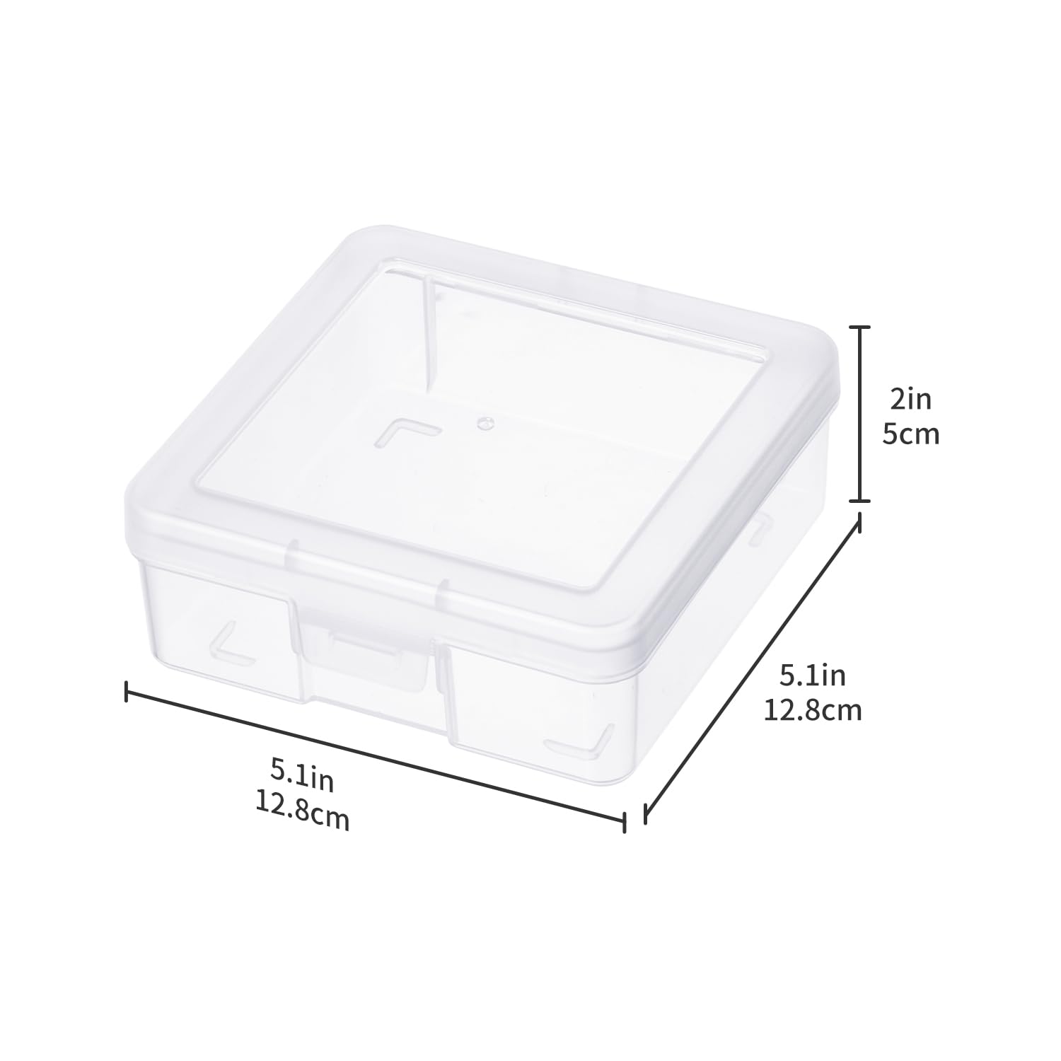 novelinks clear storage container large contents stores bigger items neatly