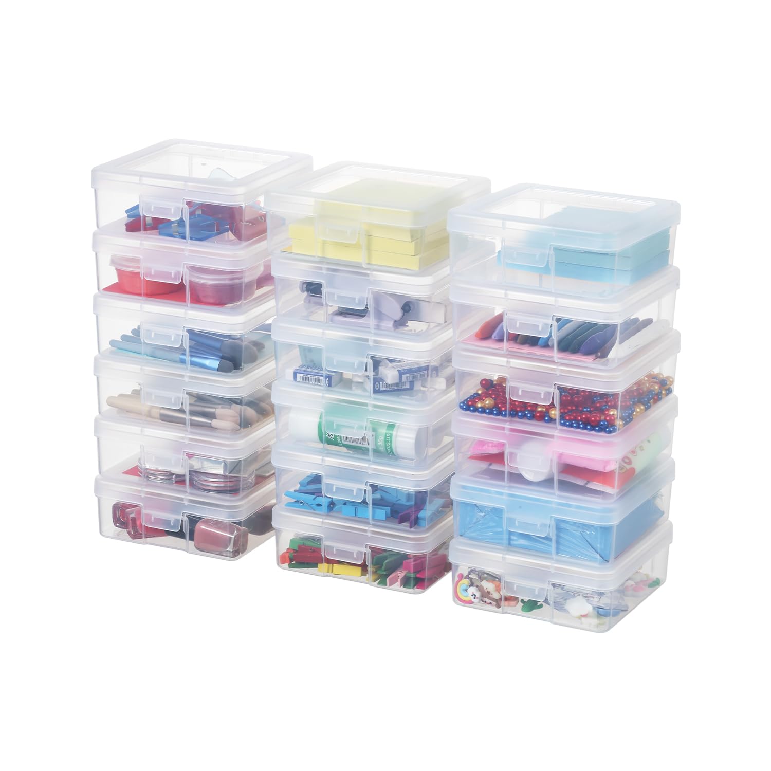 novelinks clear storage container medium parts keeps components tidy and easy to locate