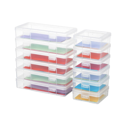 novelinks clear storage small box for bead organization and easy access.