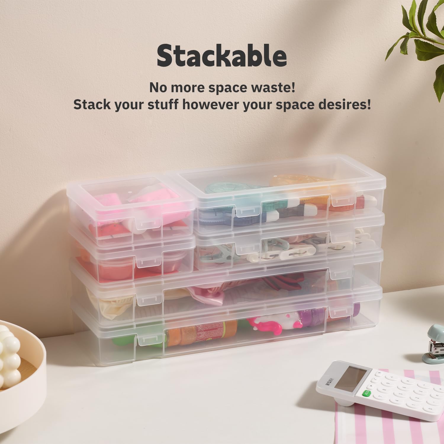 novelinks cookie-cutter storage bins keep shapes tidy and accessible