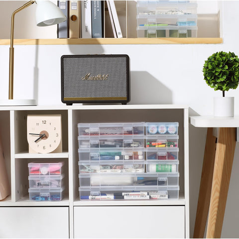 Novelinks versatile organizer for pencils, beads, cookie cutters and more.