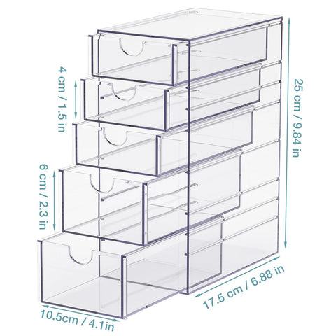 Noverlife Hair accessory organizer on a dresser with tidy display