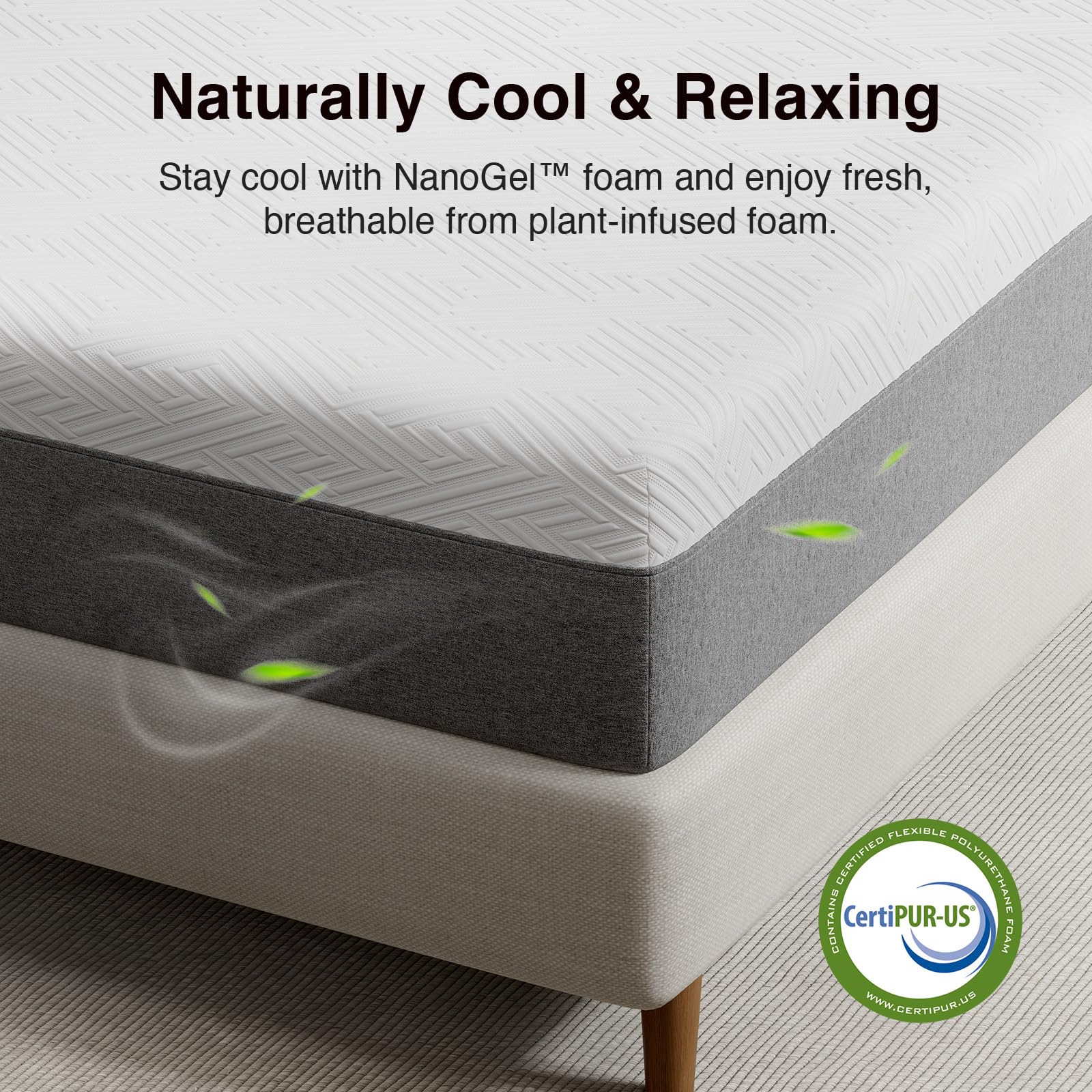 Novilla box packaging shows compact delivery and easy room setup.