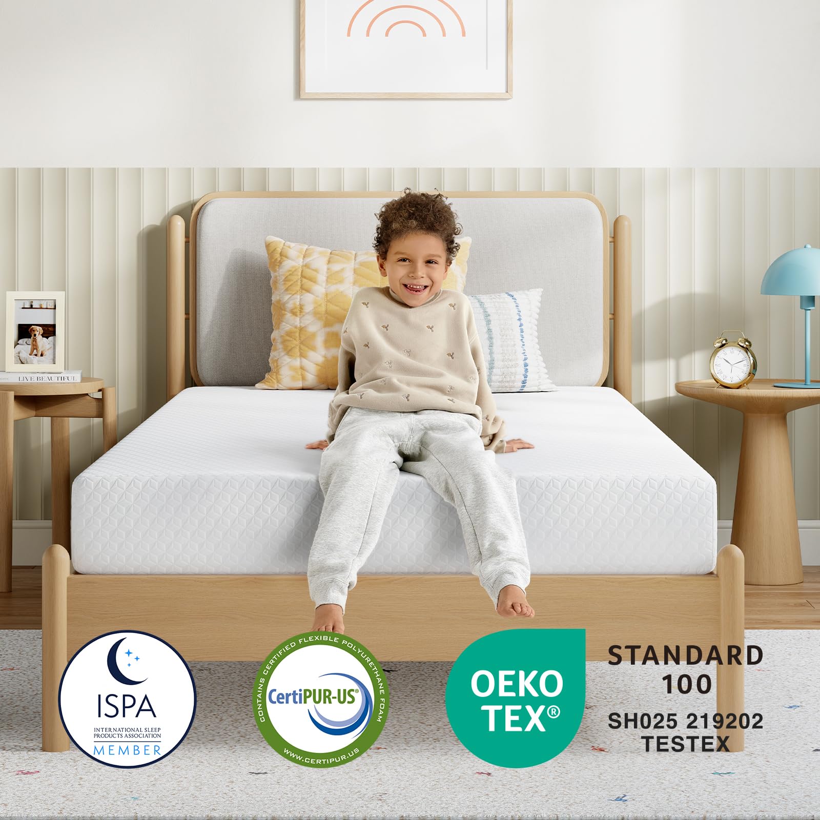 Novilla CertiPUR-US and OEKO-TEX certification – safer materials for peace of mind
