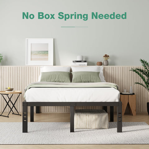 Novilla matte black finish adds modern style to any bedroom.