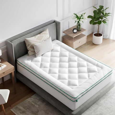 Novilla Queen Mattress Topper with cloud-like comfort for a softer sleep surface.
