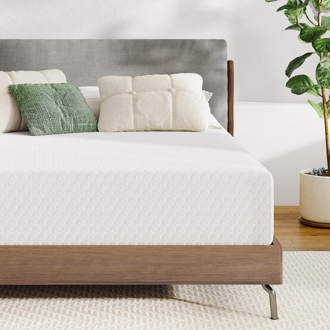 Novilla Twin 10-inch memory foam mattress top view showing even support and comfort.