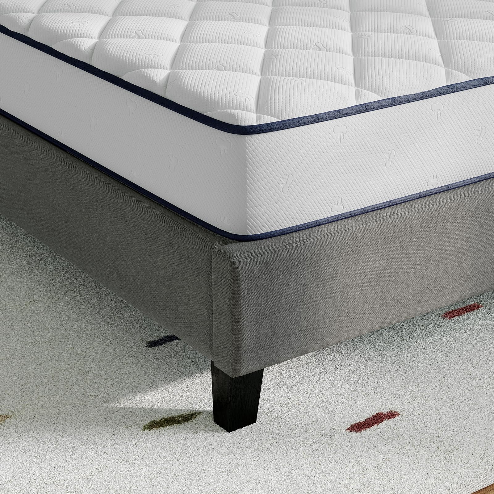 Novilla twin mattress 6 inch eco-friendly packaging reduces waste