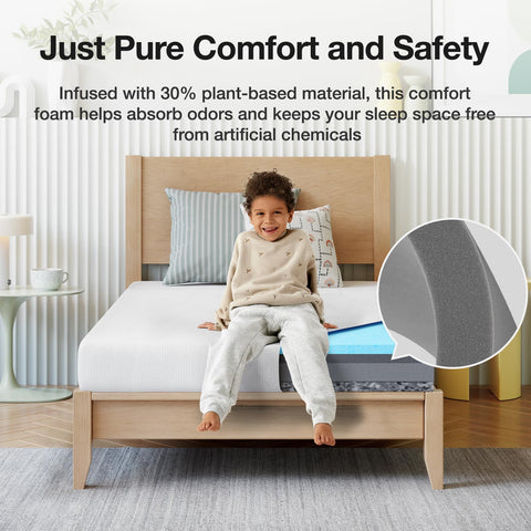 Novilla breathable knitted cover enhances softness and airflow