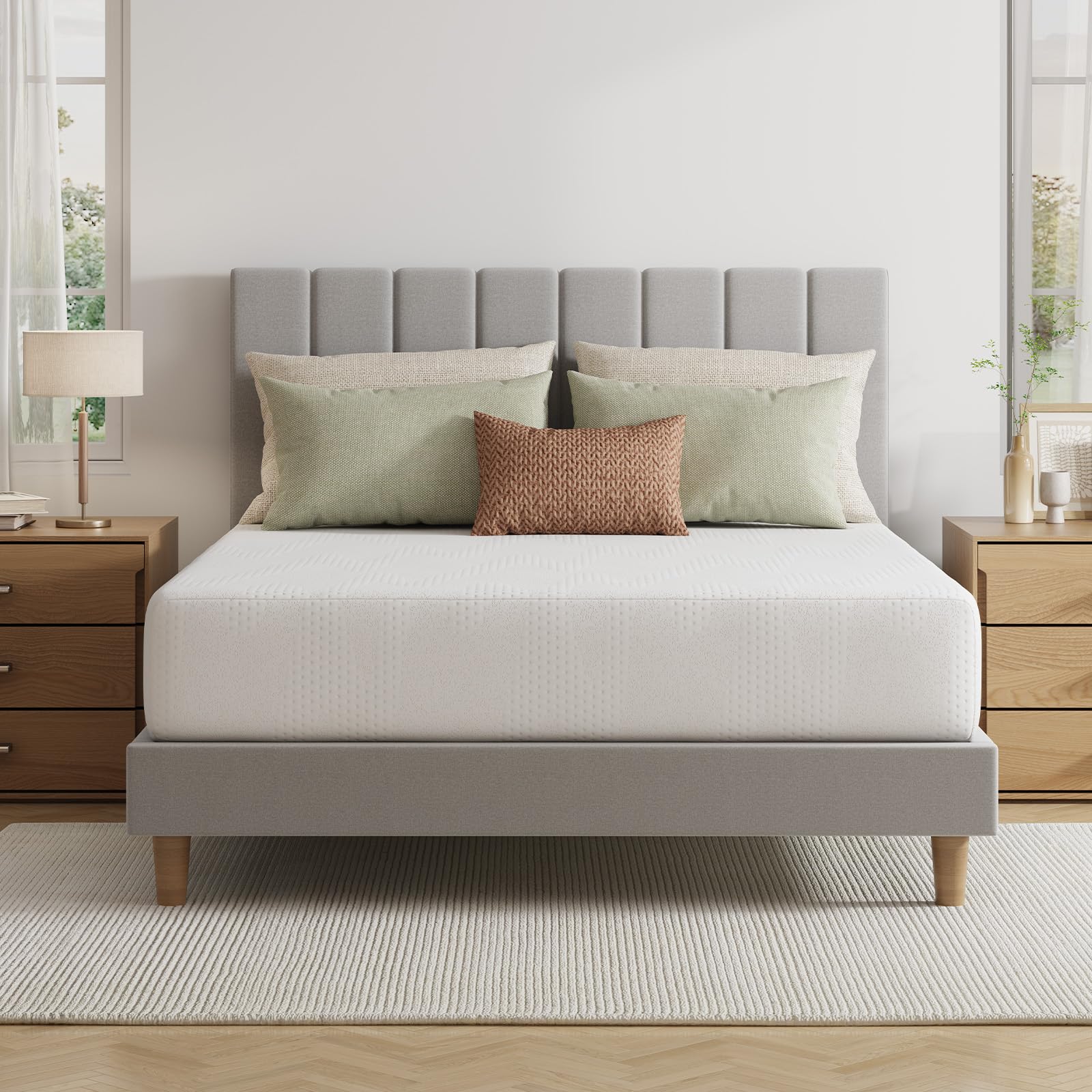 Novilla twin mattress cooling foam layer delivers cooler nights and better airflow.