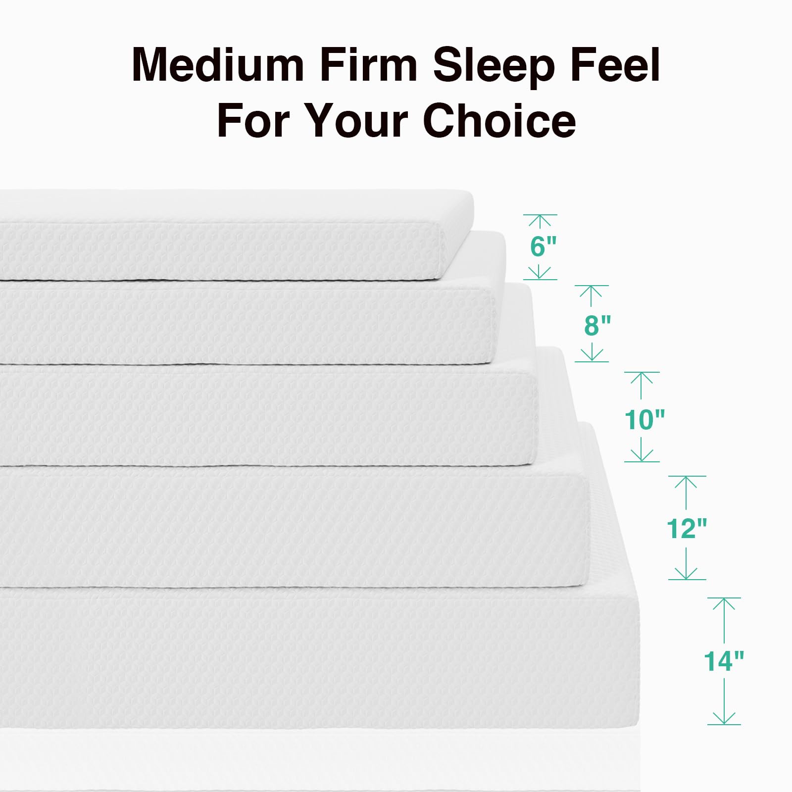 Novilla cooling foam – helps maintain comfortable temperature through the night