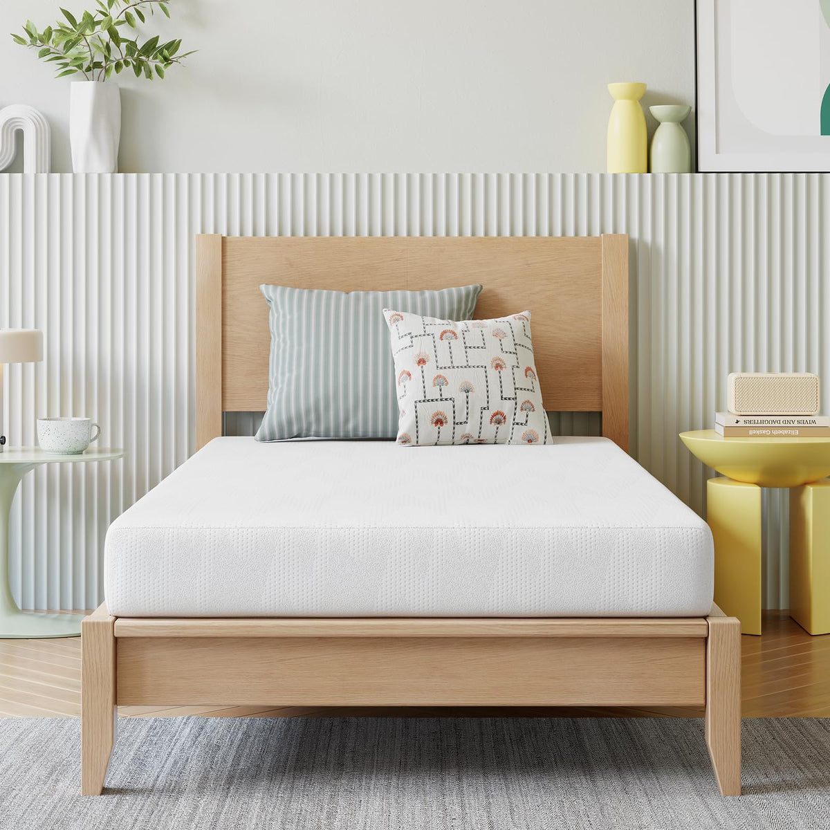 Novilla Twin Mattress for Kids with cooling-foam offers cooler nights