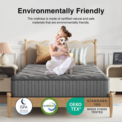 Novilla Twin Kids Mattress minimizes motion transfer for undisturbed sleep