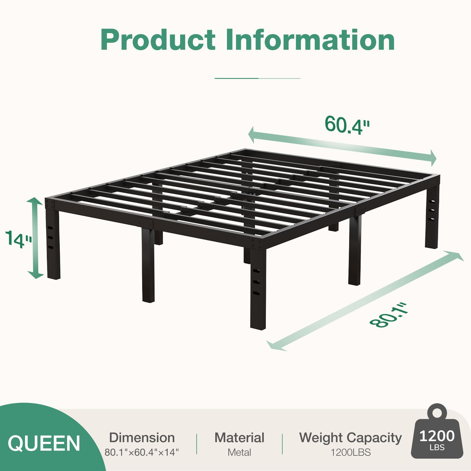 Novilla under-bed storage design keeps essentials neatly stowed and out of sight.