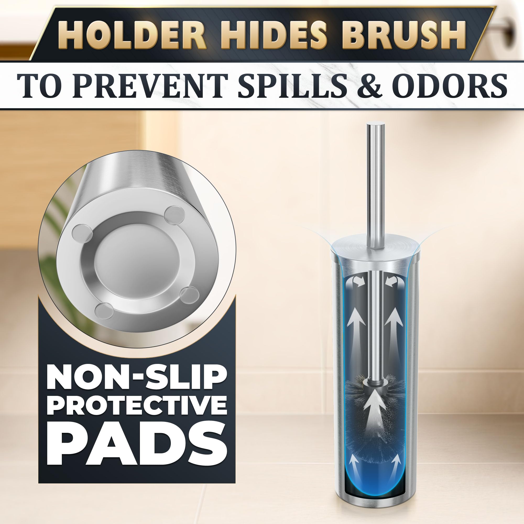 Novsix bristles close-up show firm yet flexible cleaning power