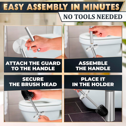 Novsix long brush handle reduces reach fatigue during scrubbing