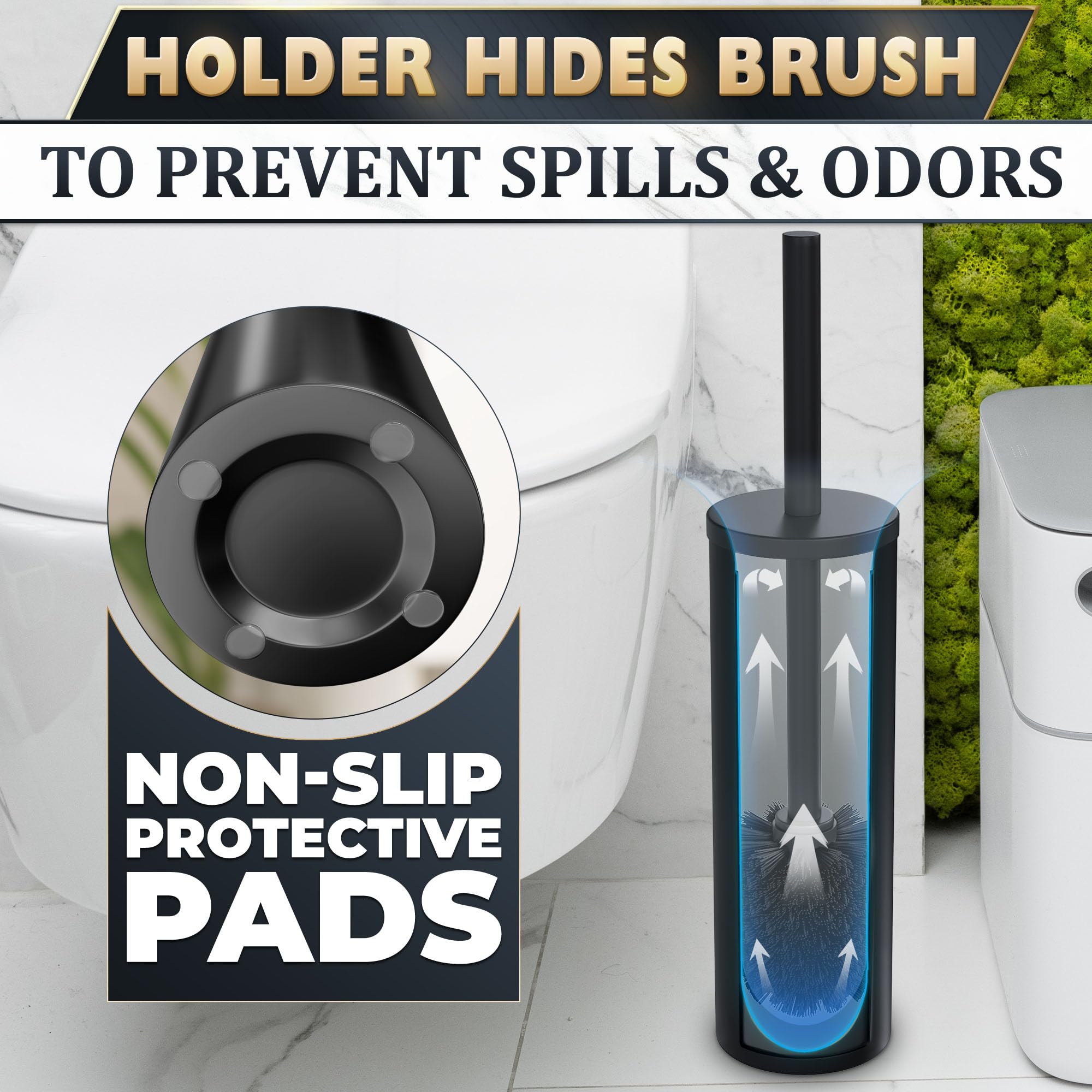 Novsix protective cover guards hands during cleaning