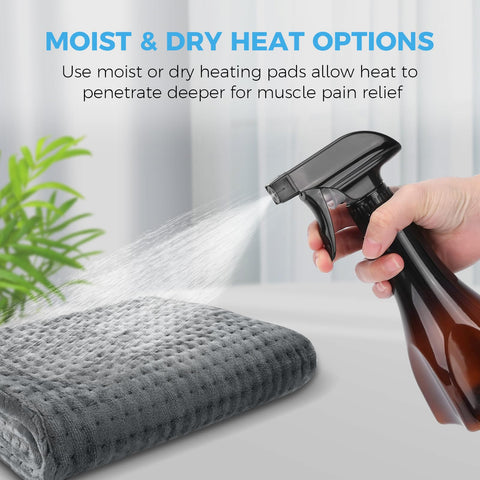 NOWWISH portable and lightweight heating pad ideal for home, office, or travel.