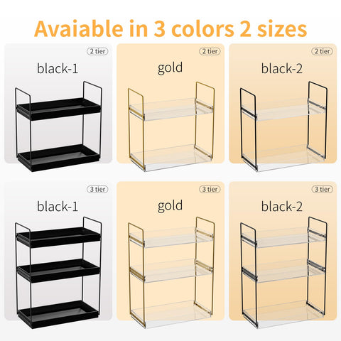 NPPLUS multipurpose rack in gold adds organized elegance to any room.