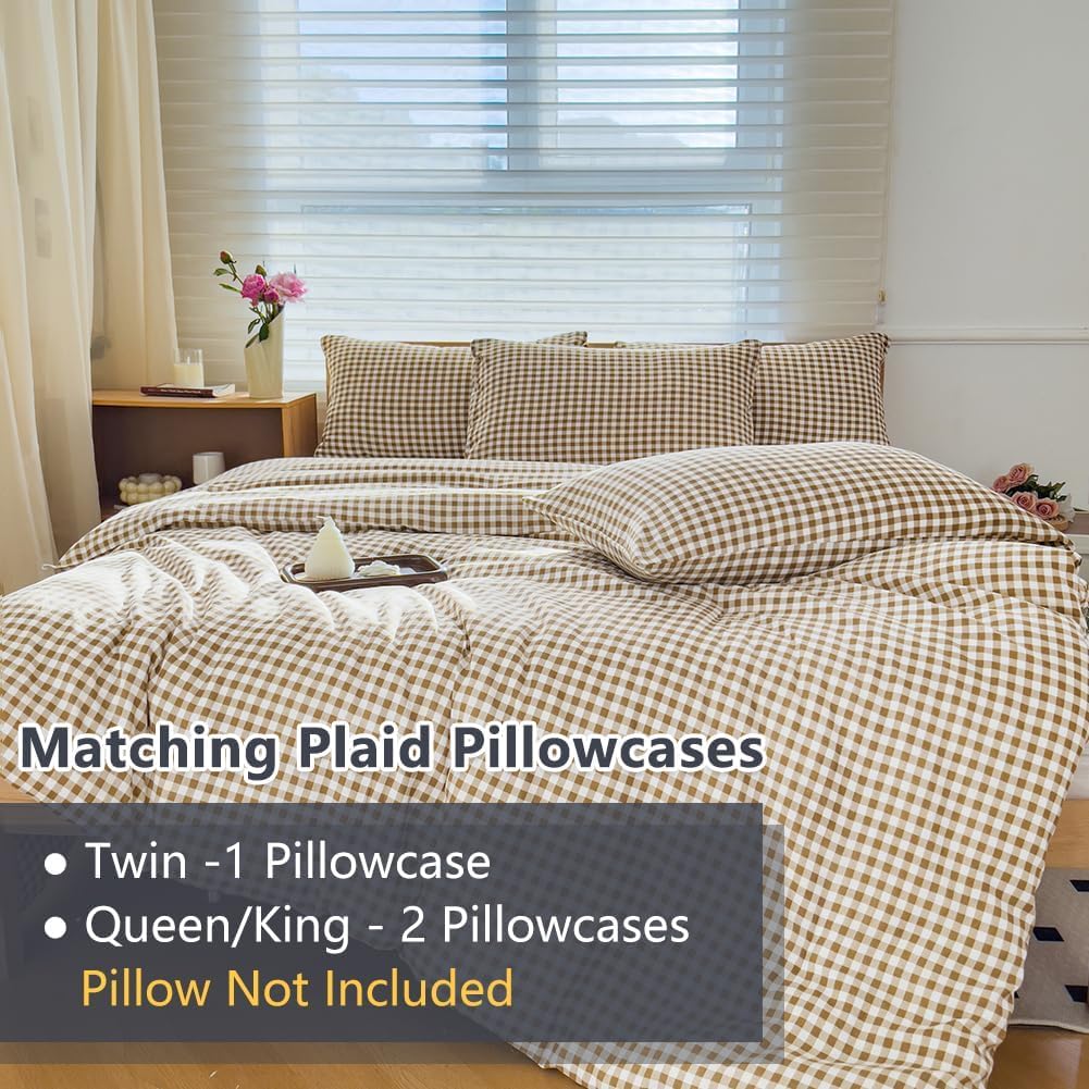 NSNLGSGC machine-washable comforter set for simple cleaning and fresh linens.