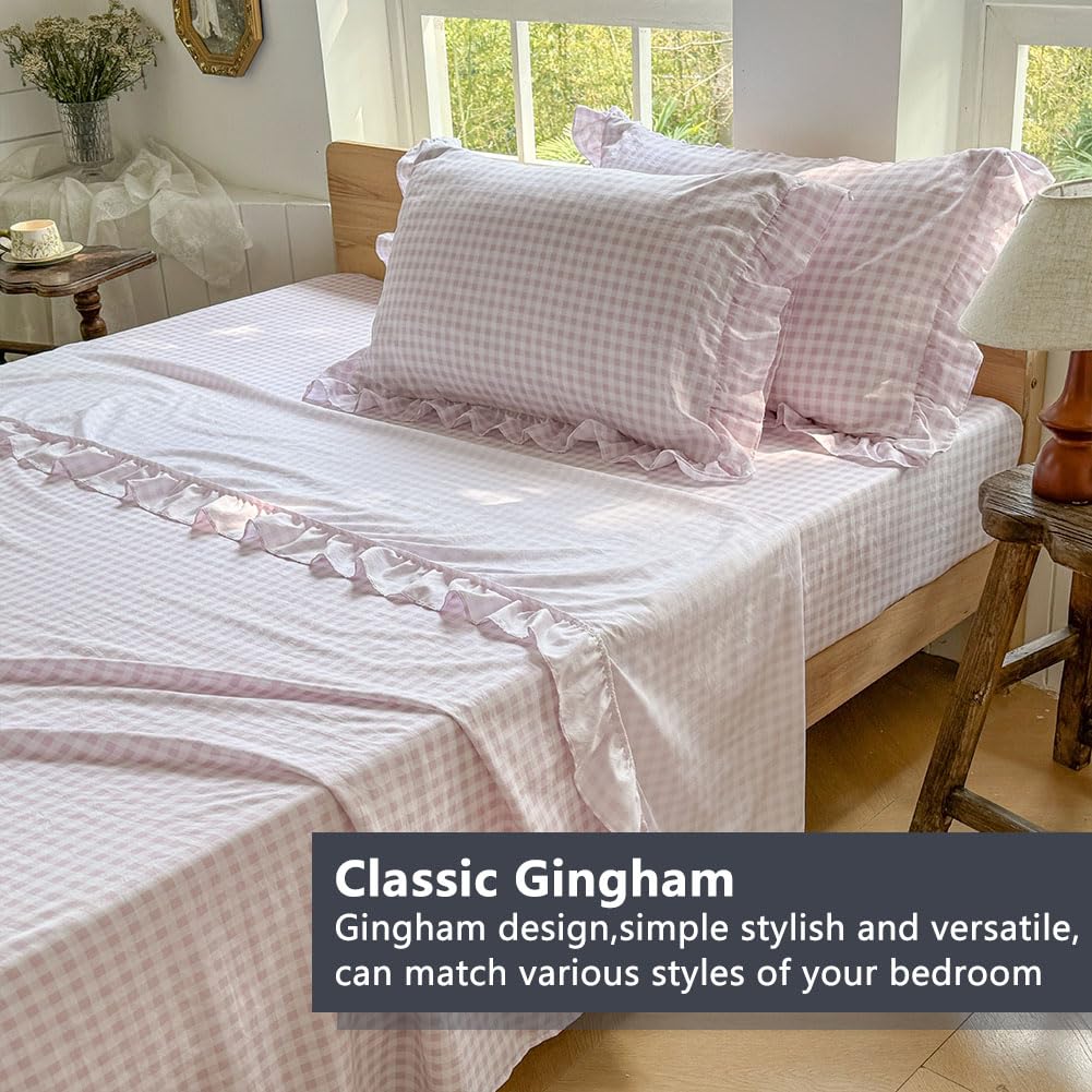 NSNLGSGC deep-pocket fitted sheet fits up to 15 inches for a secure fit