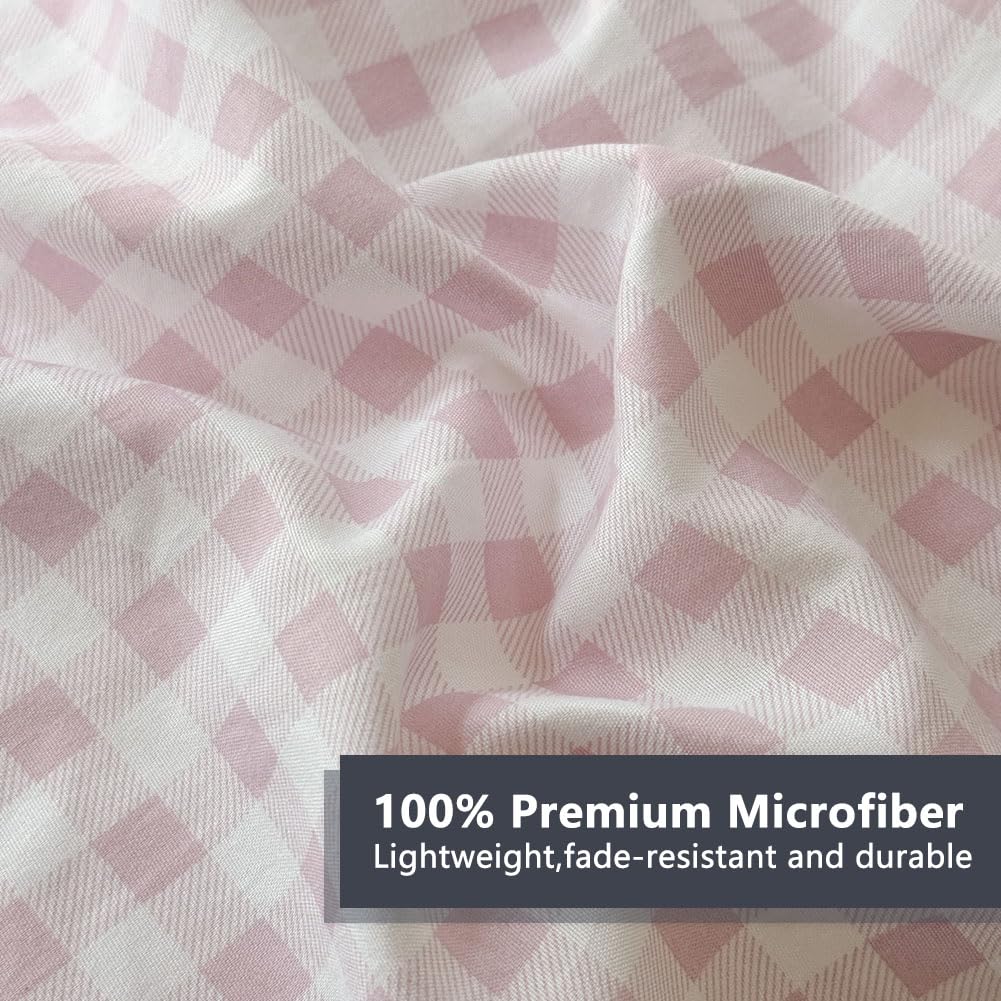 NSNLGSGC 20x30 ruffled pillowcases finish the coordinated look with soft texture