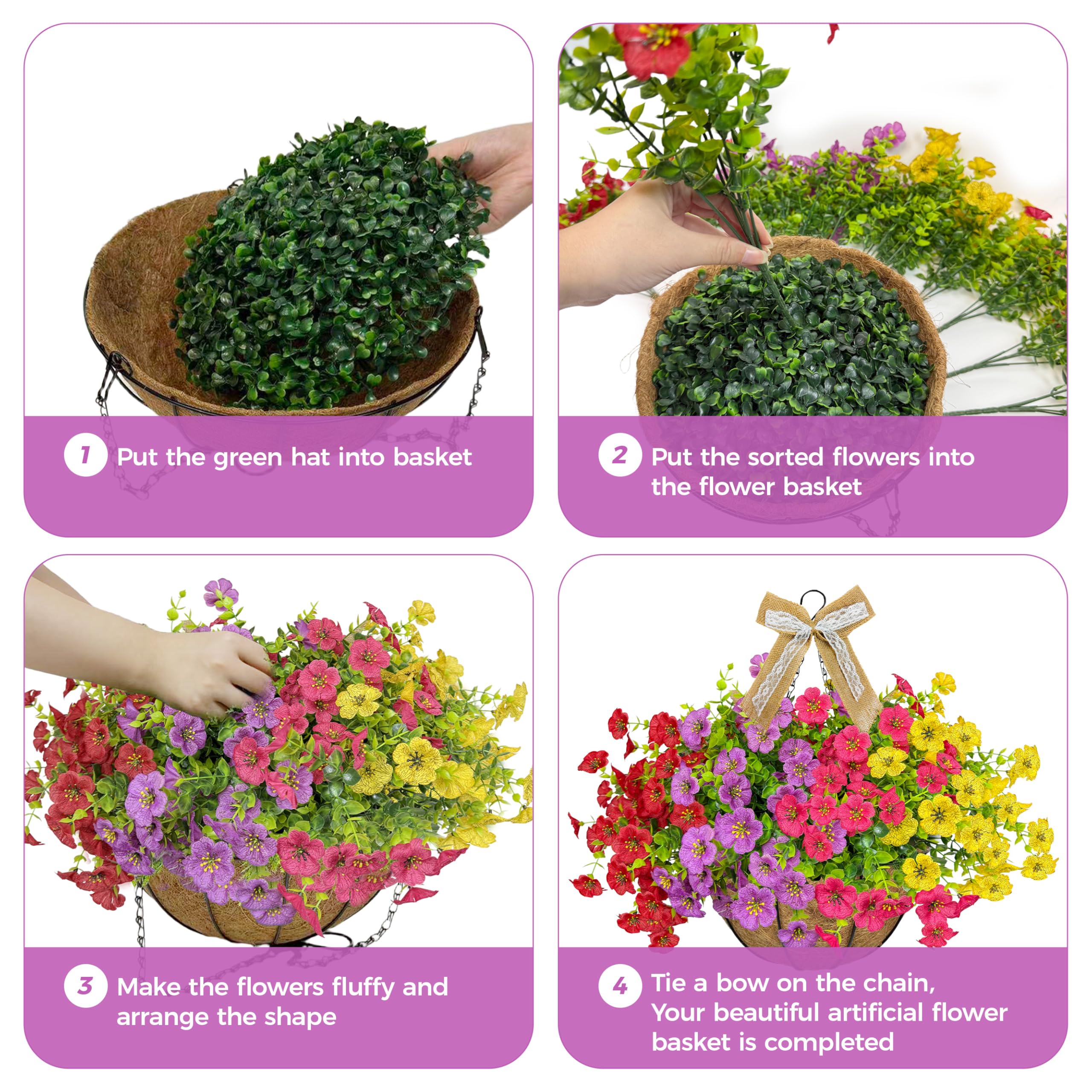 NSOPB easy DIY assembly for versatile indoor or outdoor decor