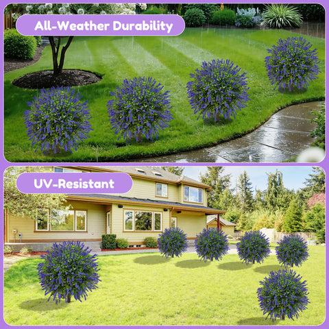 NSOPB versatile lavender topiary for porches, patios, and indoor decor