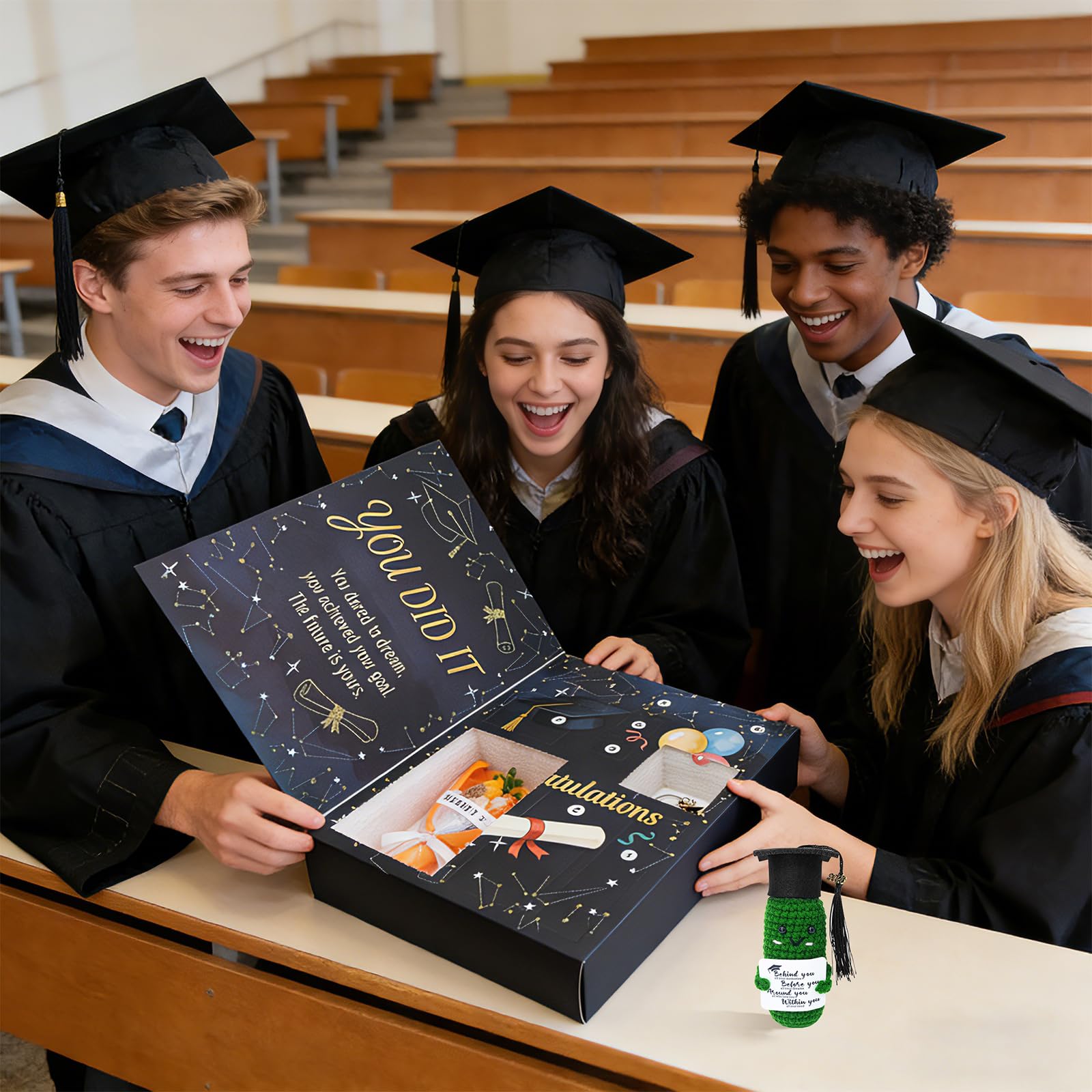 Nsoyos Graduation Bookmark keeps their achievements in focus.