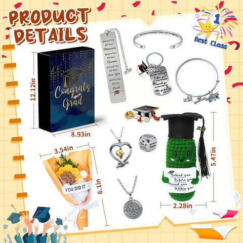 Nsoyos Graduation Necklace stylish token for milestone celebrations.