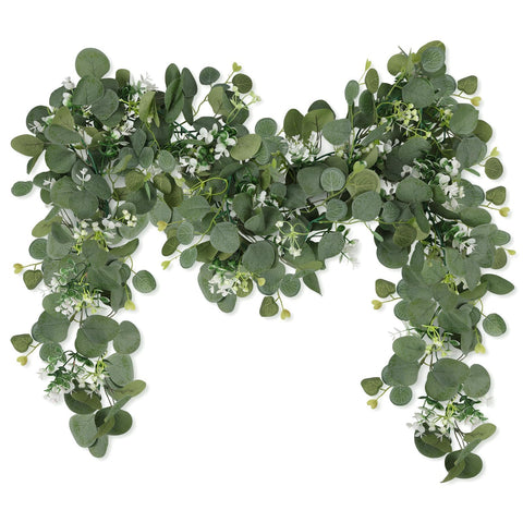 N&T NIETING eucalyptus garland weather friendly for indoor and covered outdoor spaces