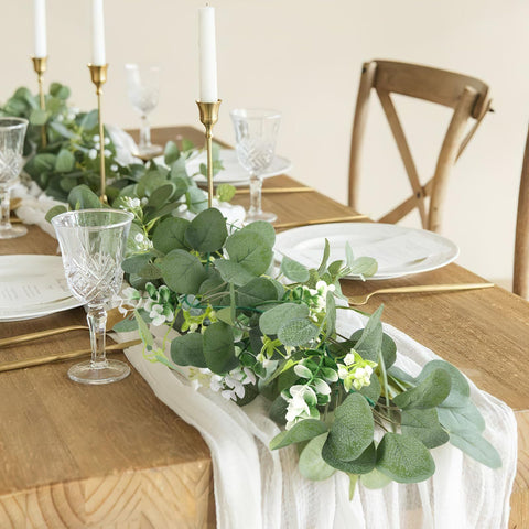N&T NIETING eucalyptus garland for wedding arch adds natural greenery to wedding decor