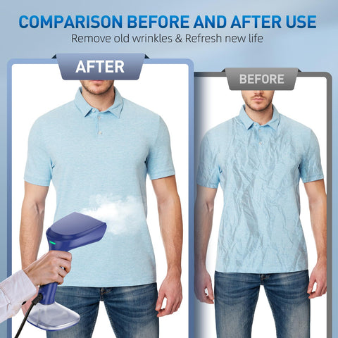 NTAYDZSW steamer with fabric brush attachment for better fabric care.
