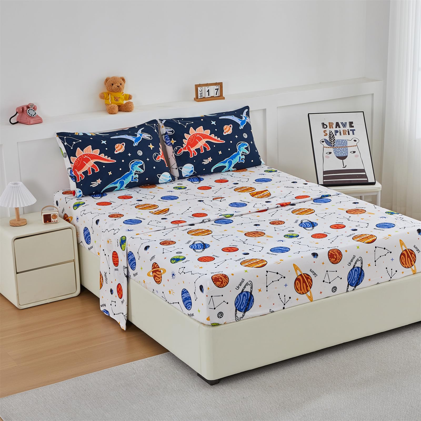 NTBED pillow cases 19x27 complete the set with coordinated design.