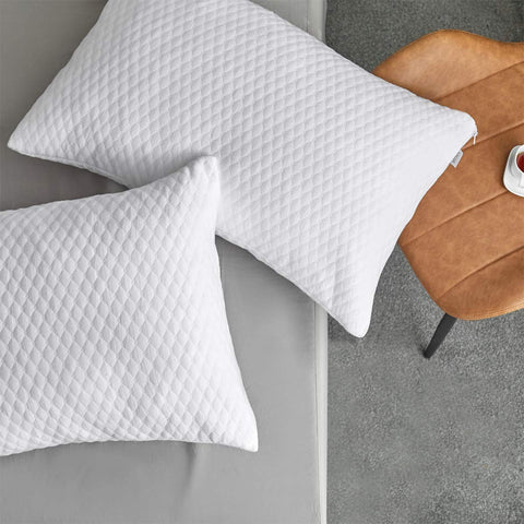 NTCOCO vacuum-packaged pillow protecting foam elasticity.