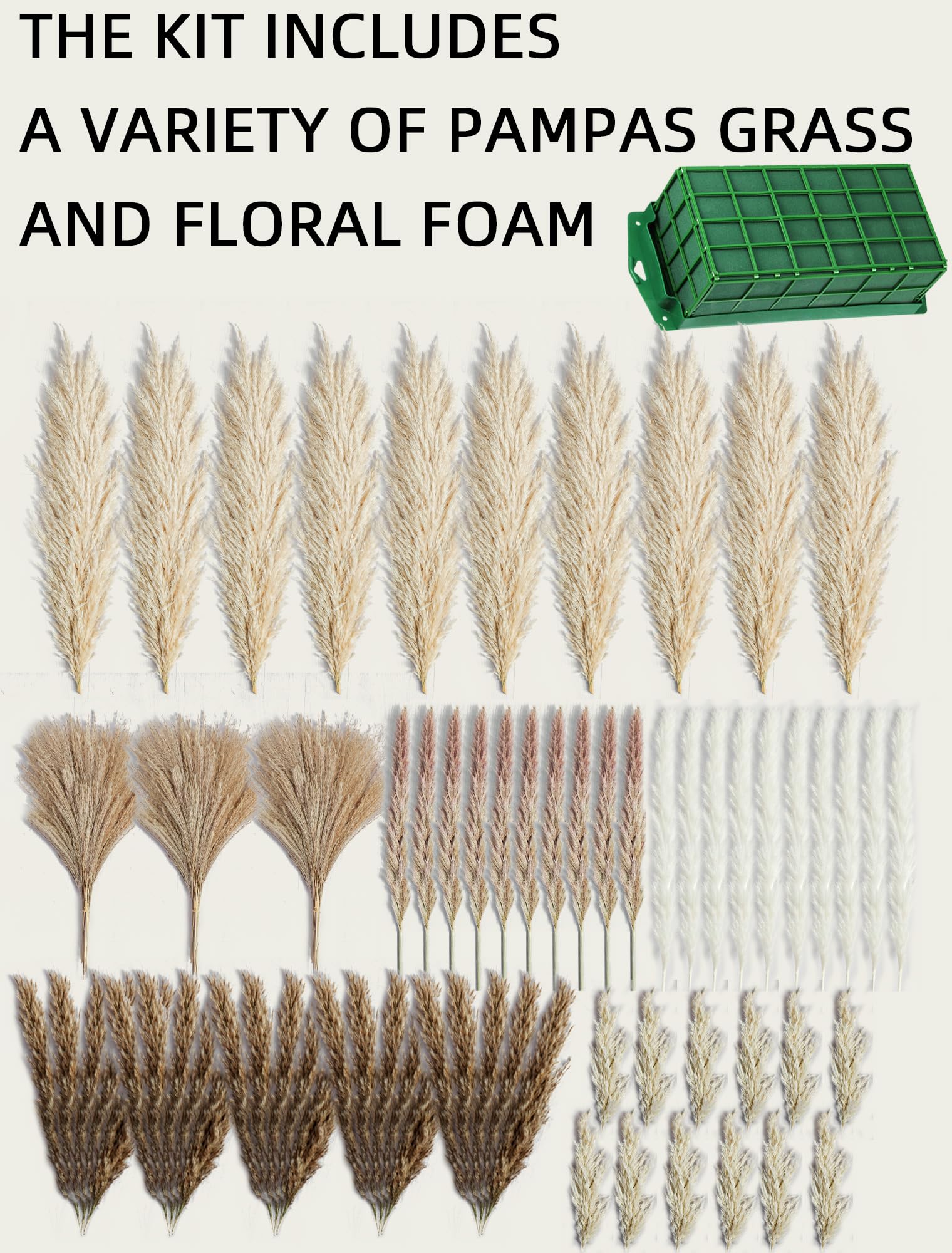 NTLPAMPA outdoor wedding pampas grass withstands breeze with graceful movement
