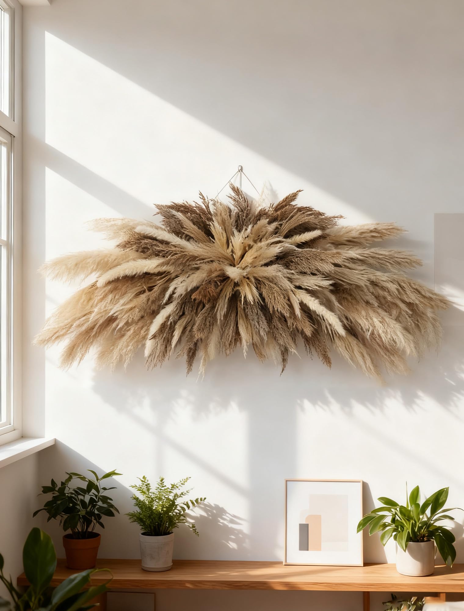 NTLPAMPA wedding arch pampas grass adds elegance to photos and DIY decor