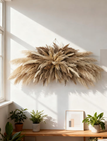 NTLPAMPA wedding arch pampas grass adds elegance to photos and DIY decor