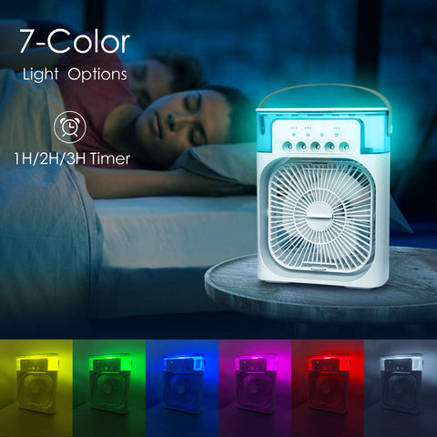 NTMY device with three spray modes for moisture customization