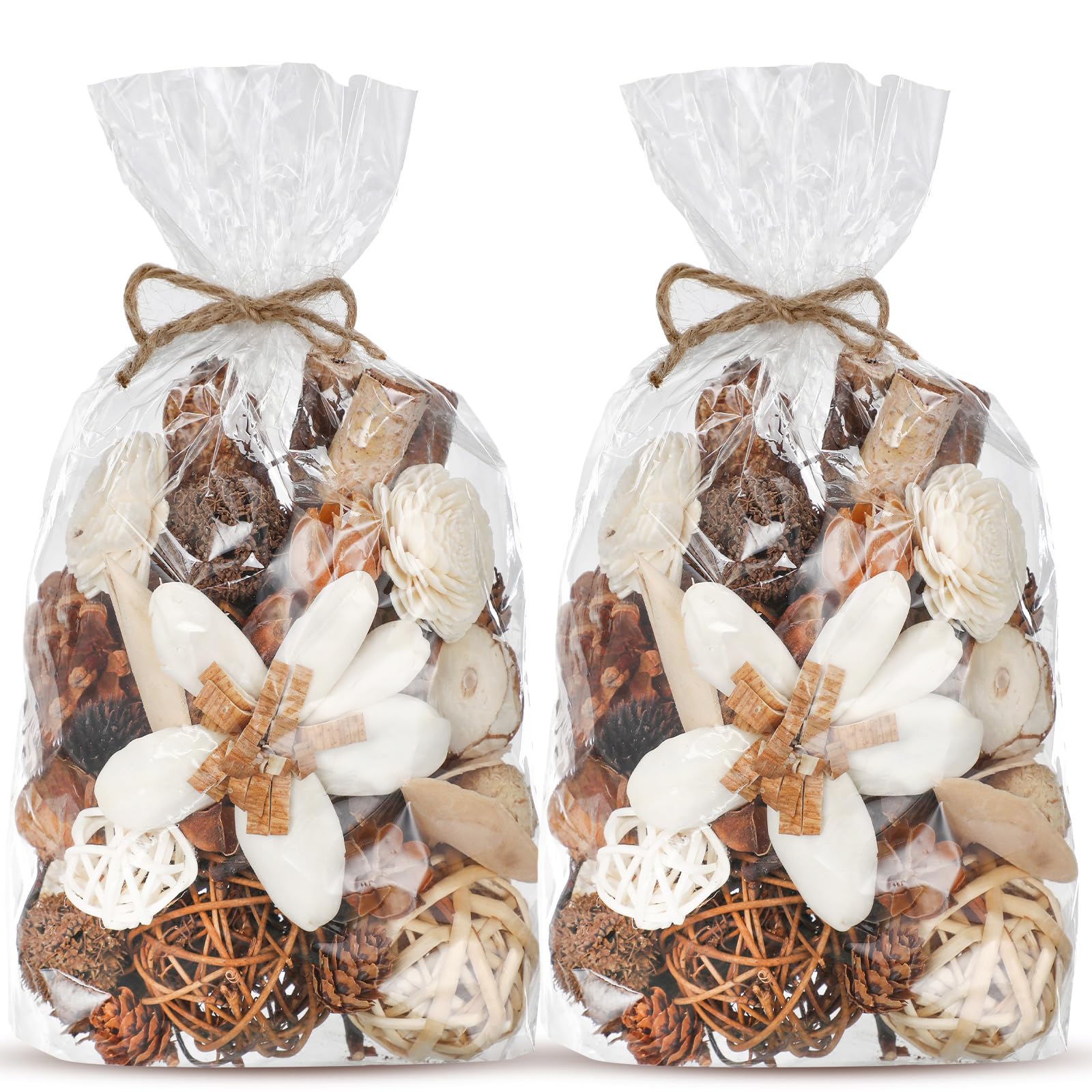 Nuanchu decorative balls bowl filler in natural beige tones for elegant centerpieces.