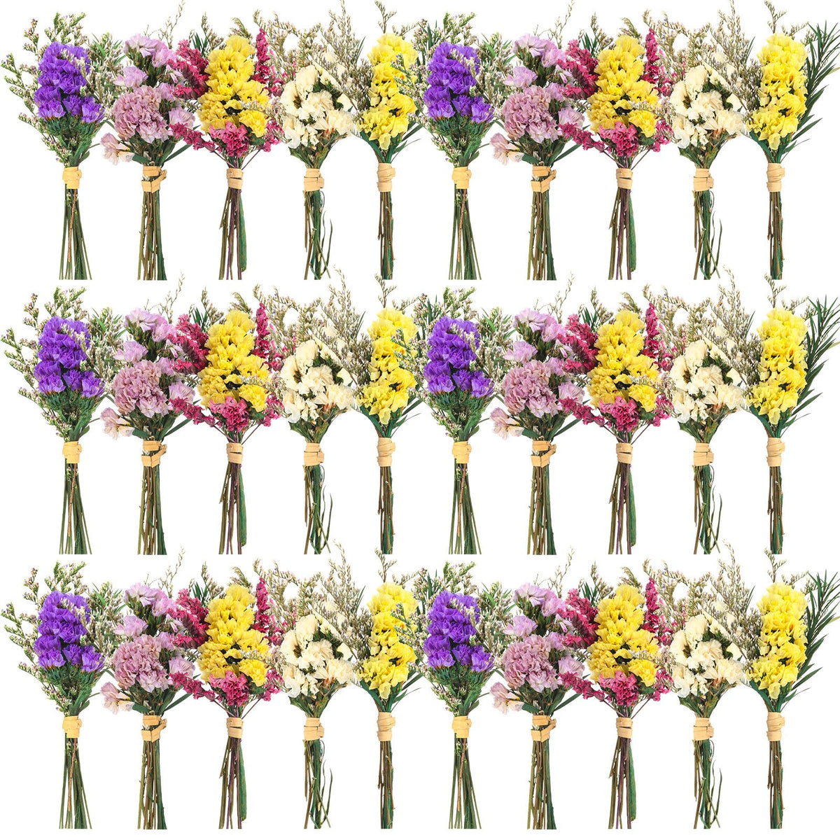 Nuanchu forget-me-not mini bouquets for vase decor with long-lasting color