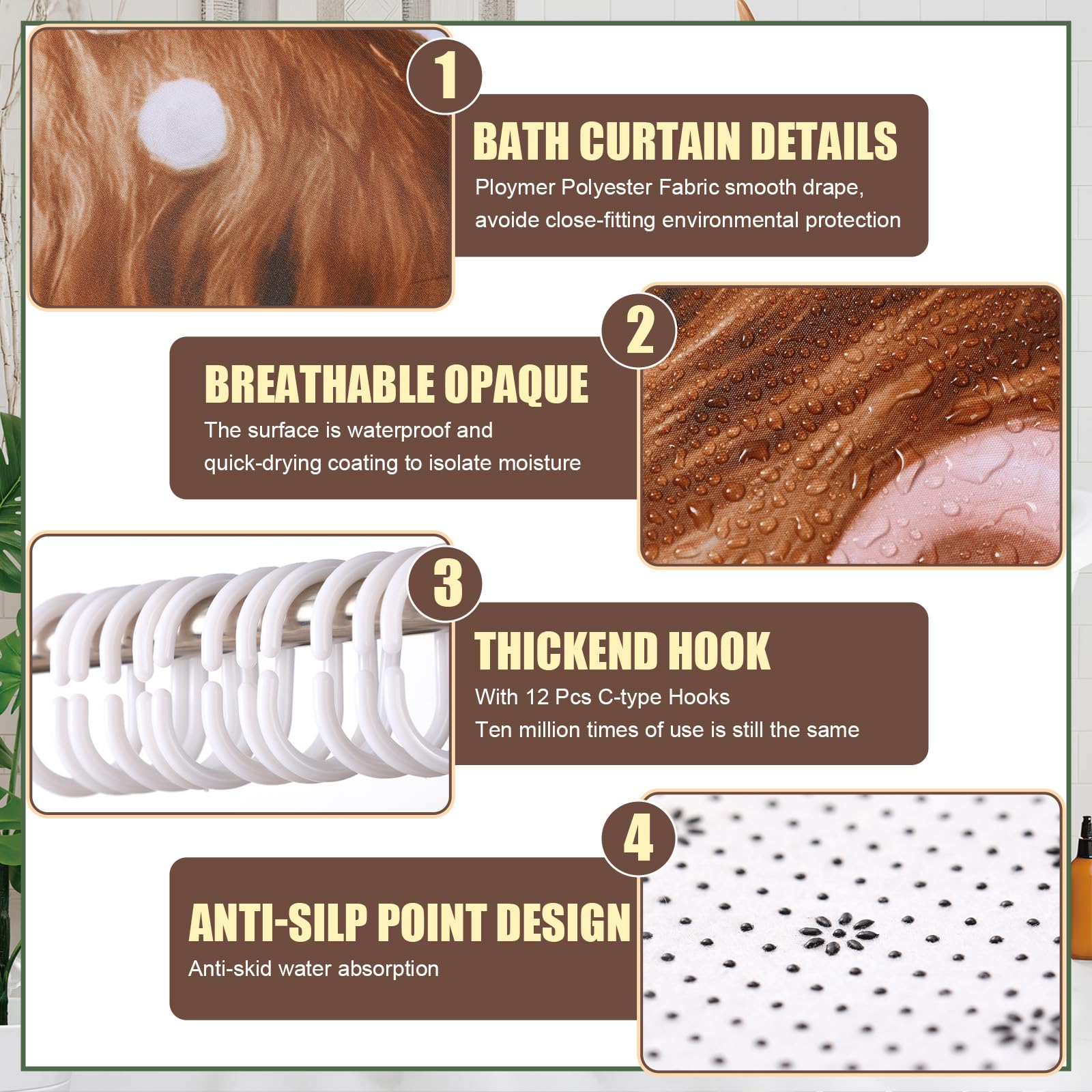 Nuanchu Highland Cow towels deliver absorbent softness for bath and beach