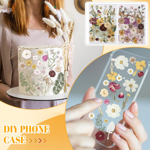 Nuanchu retro-style flower bundle adds natural charm to crafts and invitations.