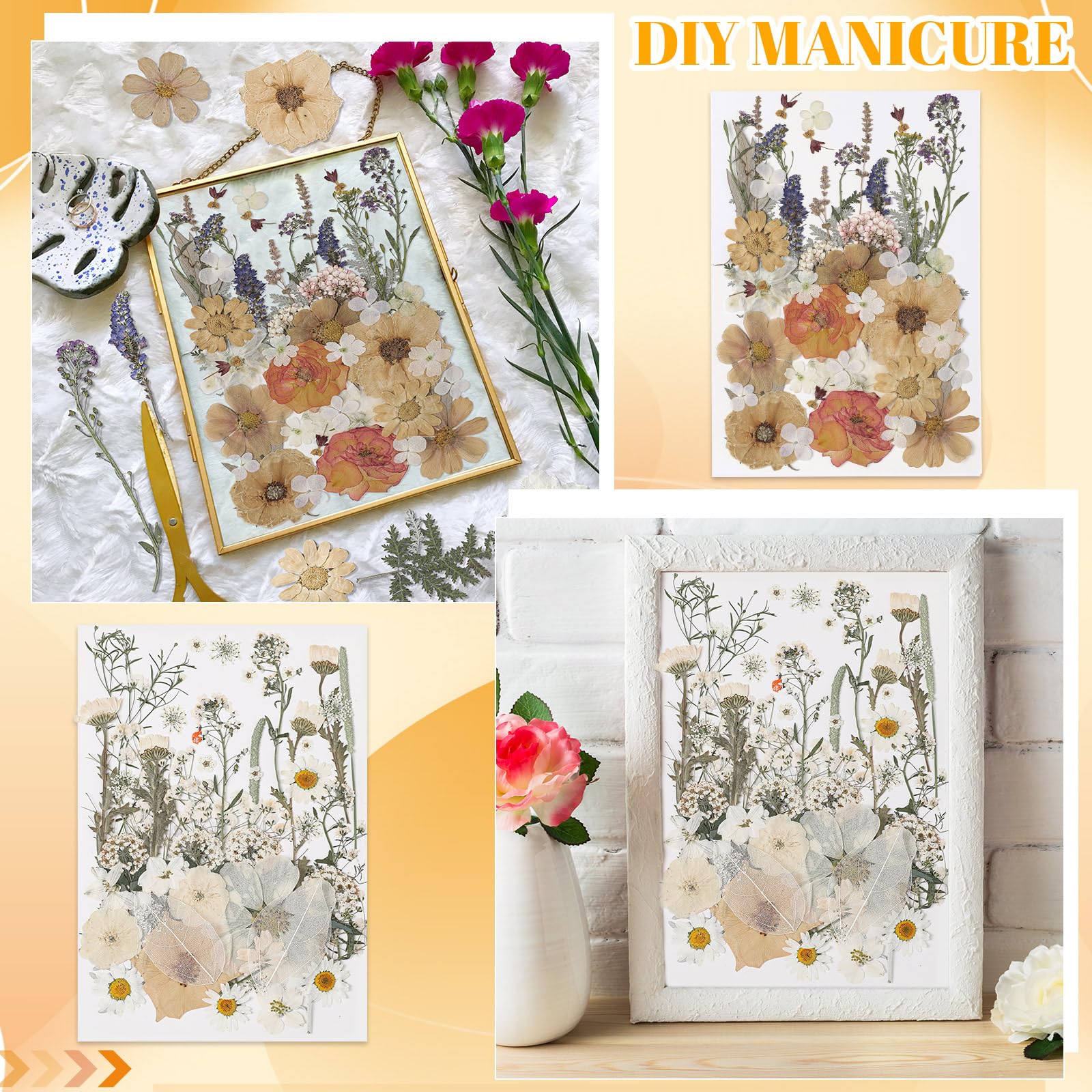 Nuanchu vacuum packaging keeps dried flowers protected during shipping.
