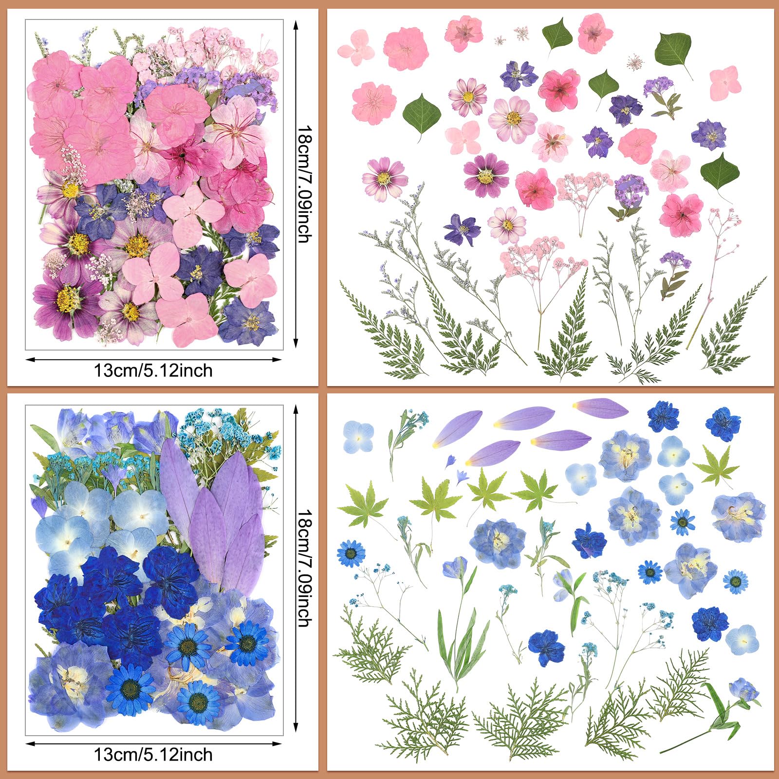 Nuanchu varied flower styles provide rich options for crafts.