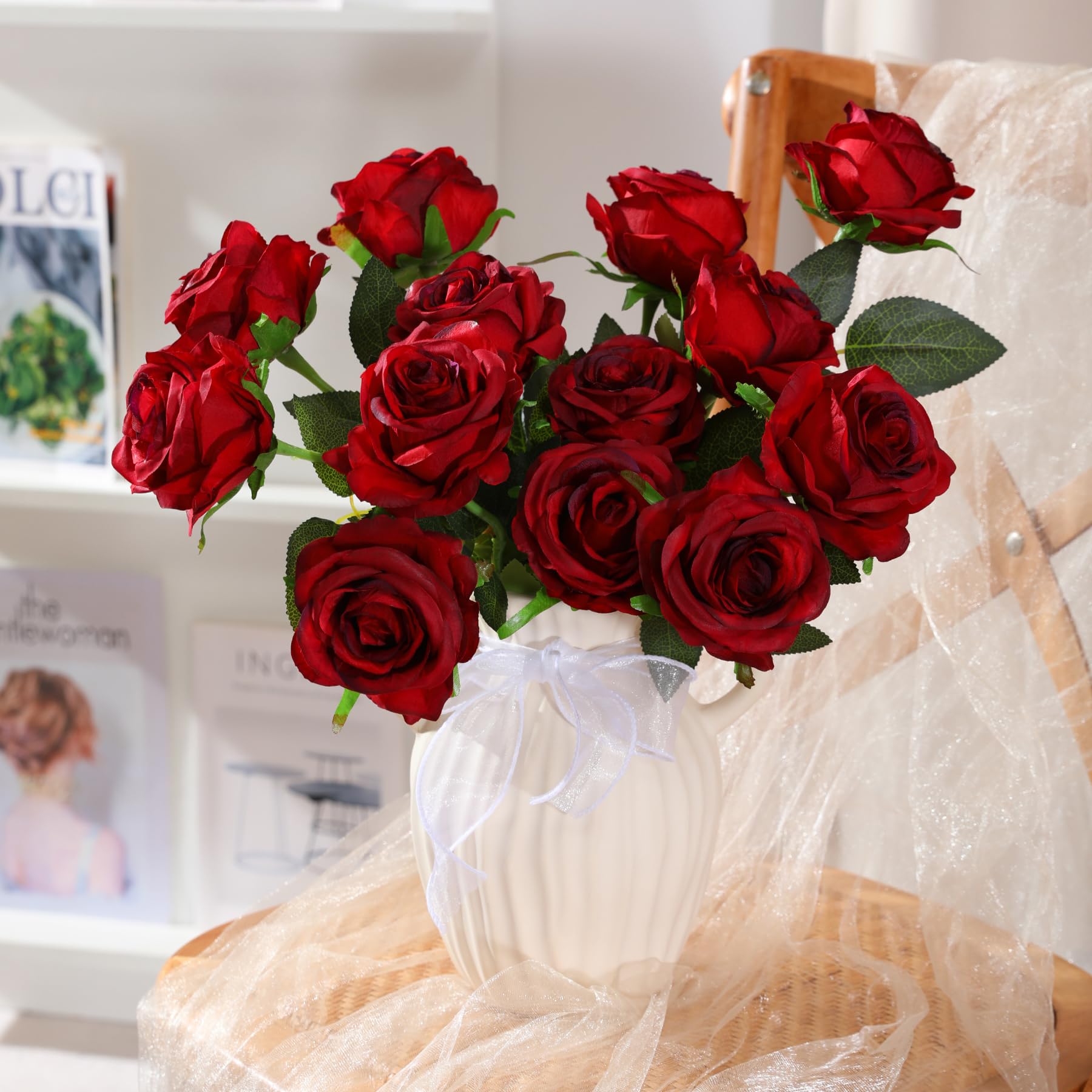 Nubry DIY wedding decoration roses enhance romance and color.
